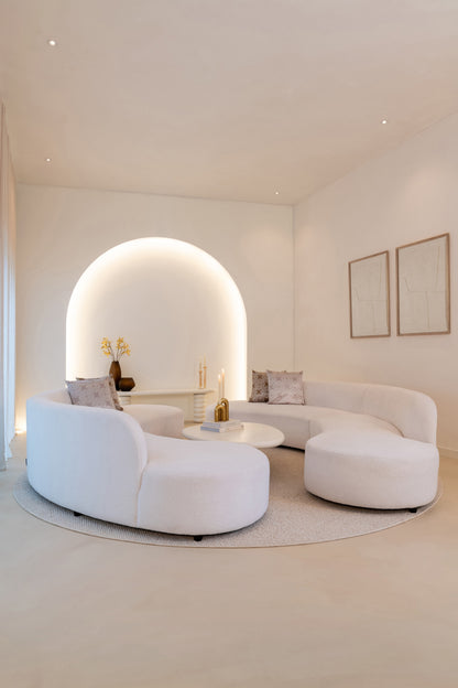 Richmond Interiors Couchtisch Bloomstone white 110x90 Couchtisch Richmond Interiors