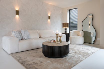 Richmond Interiors Beistelltisch Hampton dark brown 45Ø Beistelltisch Richmond Interiors