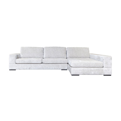 Richmond Interiors Sofa Pasha pearl island 3-seater + lounge right fully upholstered Sofa Richmond Interiors