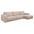 Richmond Interiors Sofa Trentino cayenne brown 3,5-seater + lounge left or right Sofa Richmond Interiors