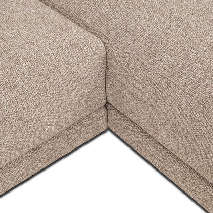 Richmond Interiors Sofa Trentino cayenne brown 3,5-seater + lounge left or right Richmond Interiors