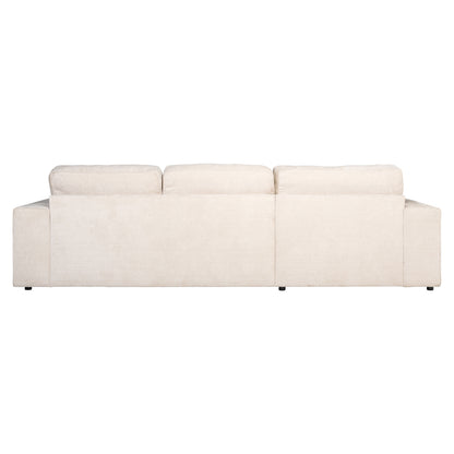 Richmond Interiors Sofa Santos niagara beige 2,5-seater + lounge left Sofa Richmond Interiors
