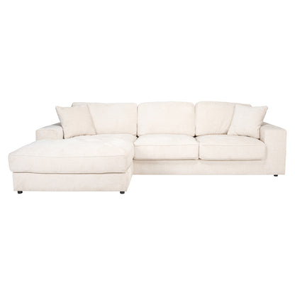 Richmond Interiors Sofa Santos niagara beige 2,5-seater + lounge left Sofa Richmond Interiors