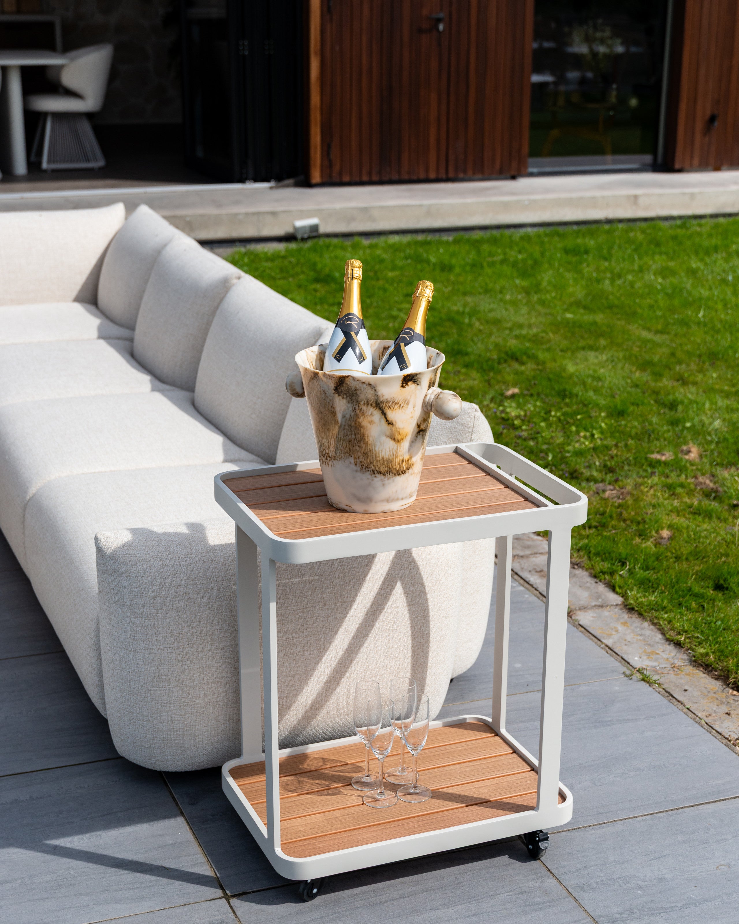Richmond Interiors Garten Sofa Dawson beige alpine cornersofa Garten Sofa Richmond Interiors
