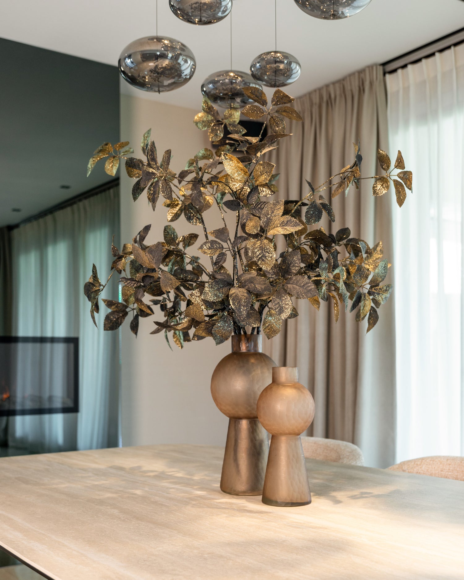 Richmond Interiors Esstisch Maxfield beige 300