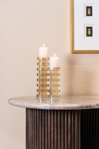 Richmond Interiors Kerzenhalter Cira amber small Kerzenhalter Richmond Interiors