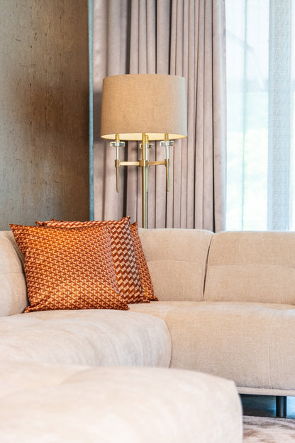 Richmond Interiors Stehlampe Josie brushed gold Richmond Interiors