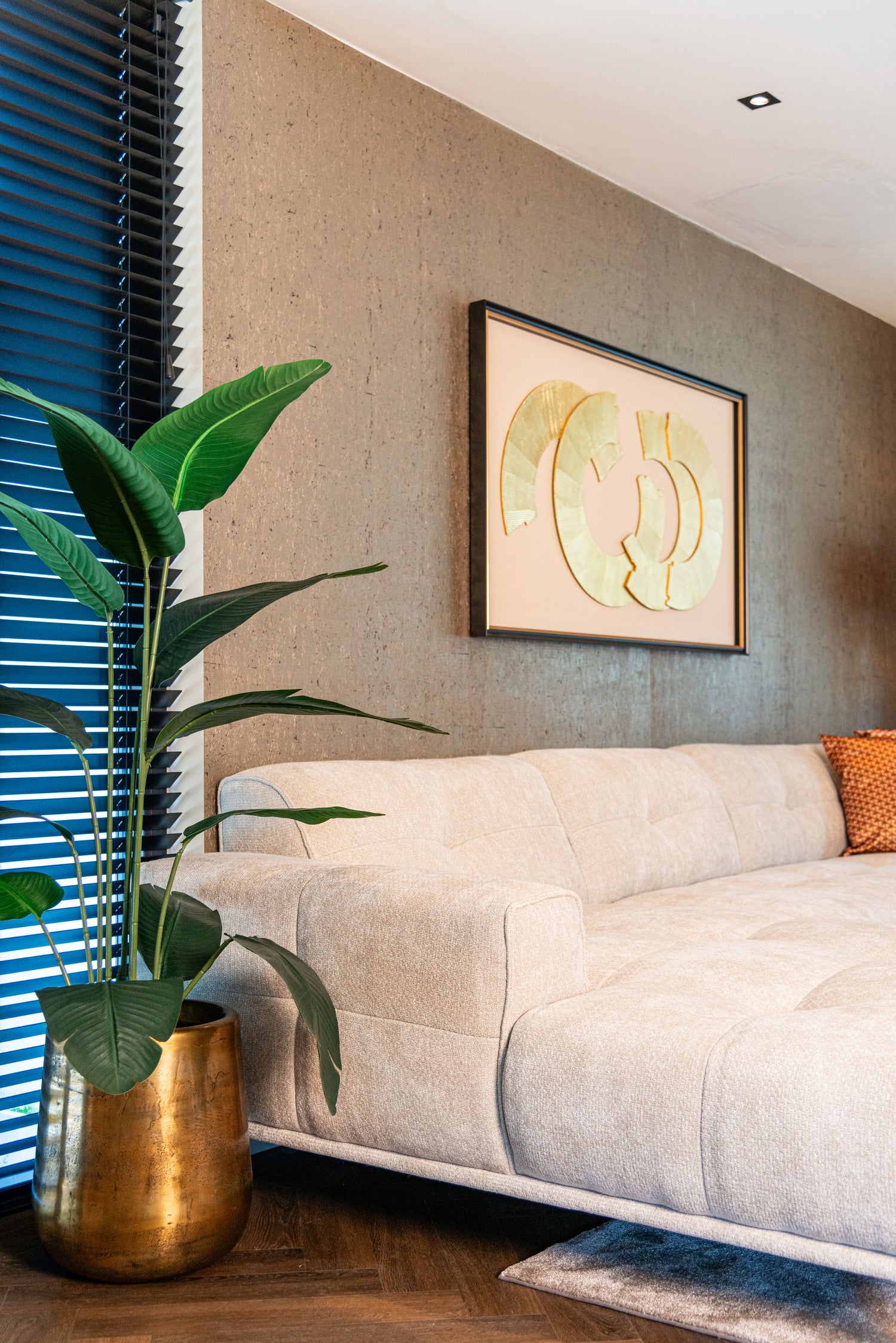 Richmond Interiors Wandkunst Eden black/gold Wandkunst Richmond Interiors