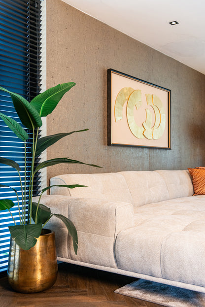 Richmond Interiors Wandkunst Eden black/gold Wandkunst Richmond Interiors