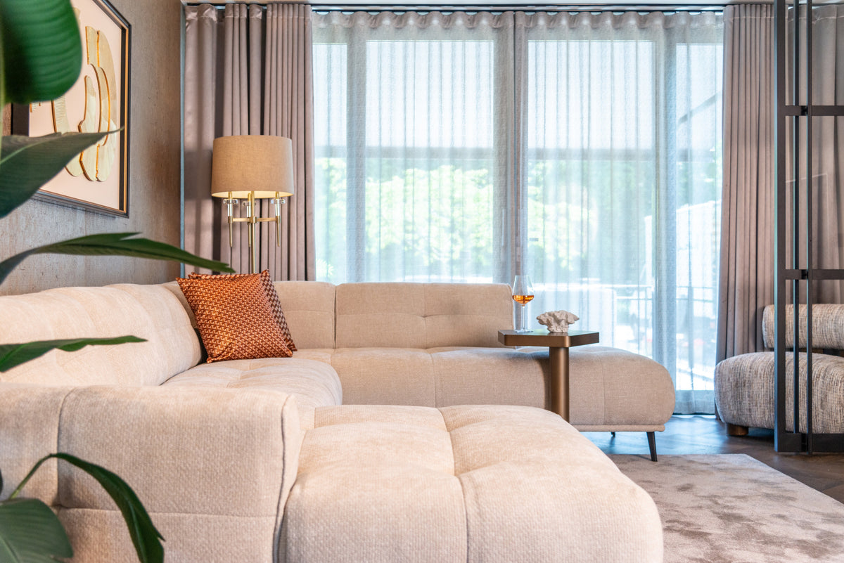 Richmond Interiors Stehlampe Josie brushed gold Richmond Interiors