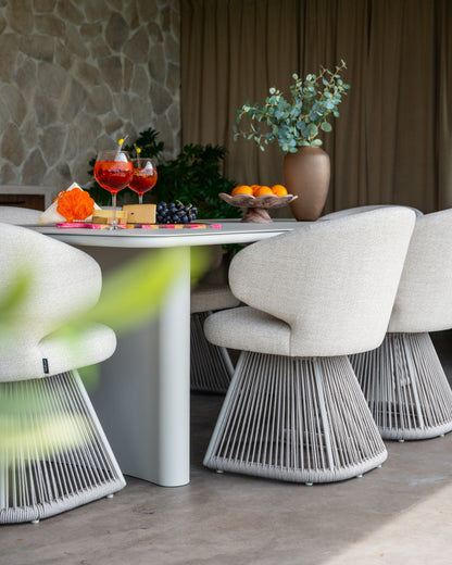 Richmond Interiors Outdoor Stuhl Nuba beige alpine Outdoor Stuhl Richmond Interiors