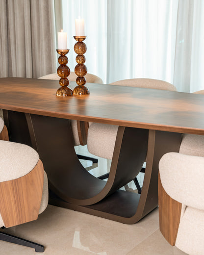 Richmond Interiors Kerzenhalter Jolita brown small Kerzenhalter Richmond Interiors