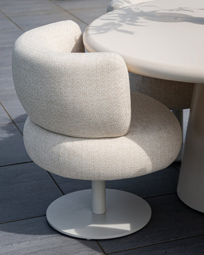 Richmond Interiors Outdoor Stuhl Mason beige alpine swivel Outdoor Stuhl Richmond Interiors