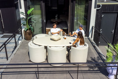 Richmond Interiors Outdoor Stuhl Marlin beige swivel Outdoor Stuhl Richmond Interiors