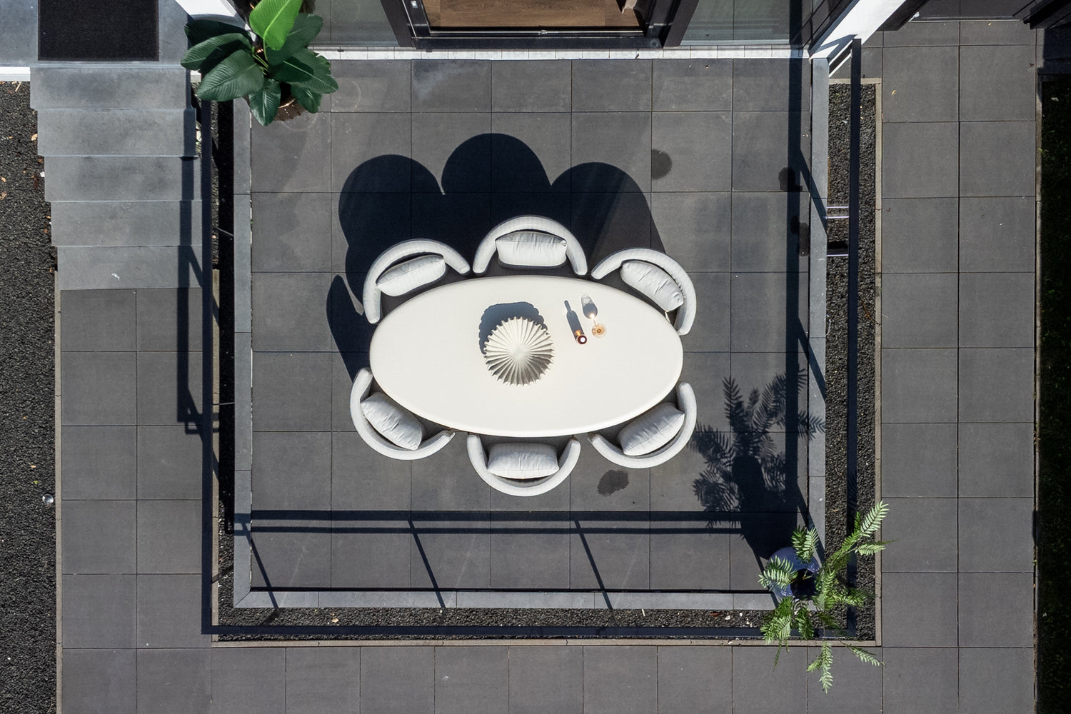 Richmond Interiors Outdoor Stuhl Marlin beige swivel Outdoor Stuhl Richmond Interiors