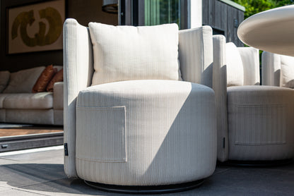 Richmond Interiors Outdoor Stuhl Marlin beige swivel Outdoor Stuhl Richmond Interiors