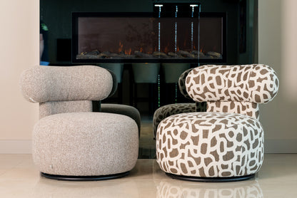Richmond Interiors Lounge Stuhl Kaya weave brown Lounge Stuhl Richmond Interiors