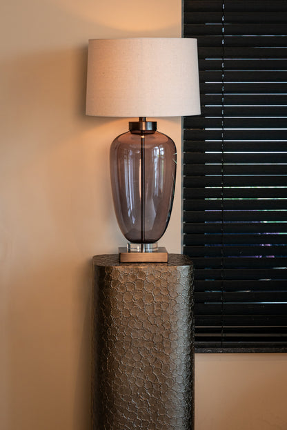 Richmond Interiors Tischlampe Monsoe smoke Richmond Interiors