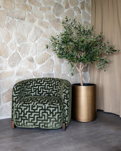 Richmond Interiors Planter Dira 50Ø (Brushed Gold)
