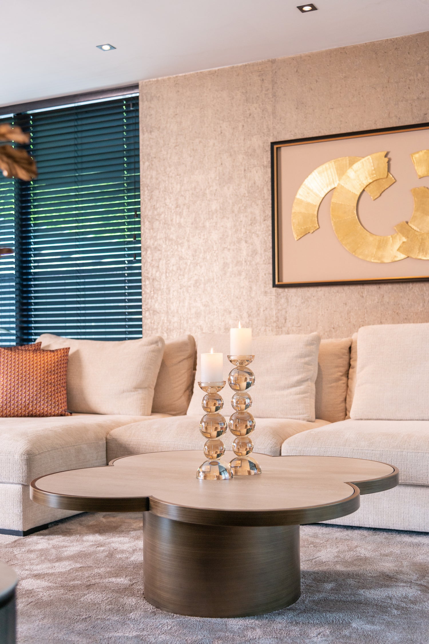 Richmond Interiors Kerzenhalter Emie brown small Kerzenhalter Richmond Interiors
