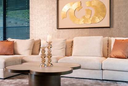 Richmond Interiors Clover Coffee Table (Beige)