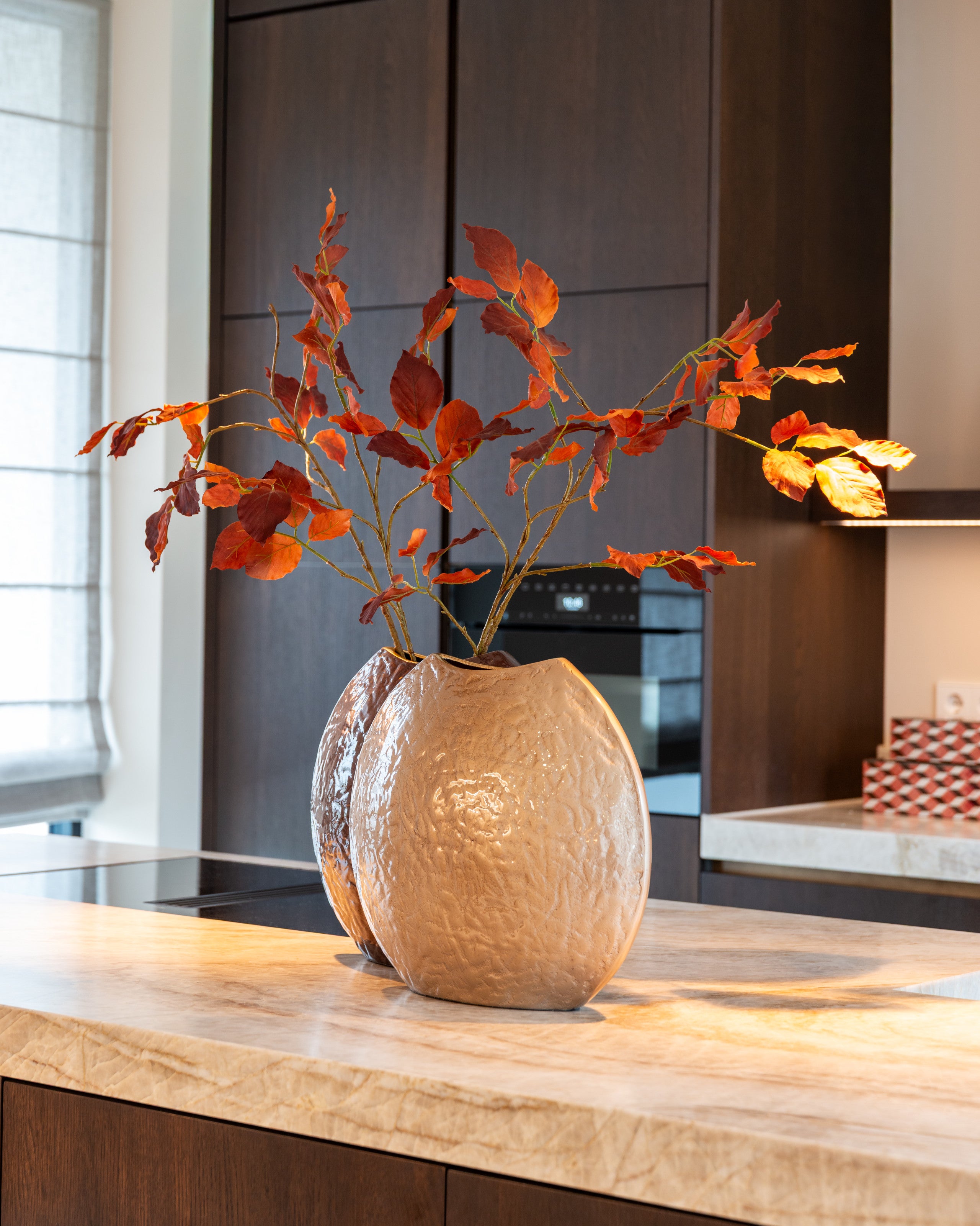 Richmond Interiors Vase Jony dark brown