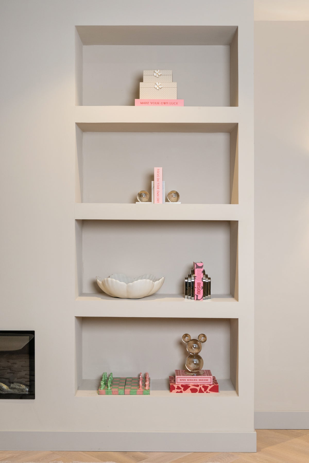 Richmond Interiors Buchständer Lulu white Richmond Interiors