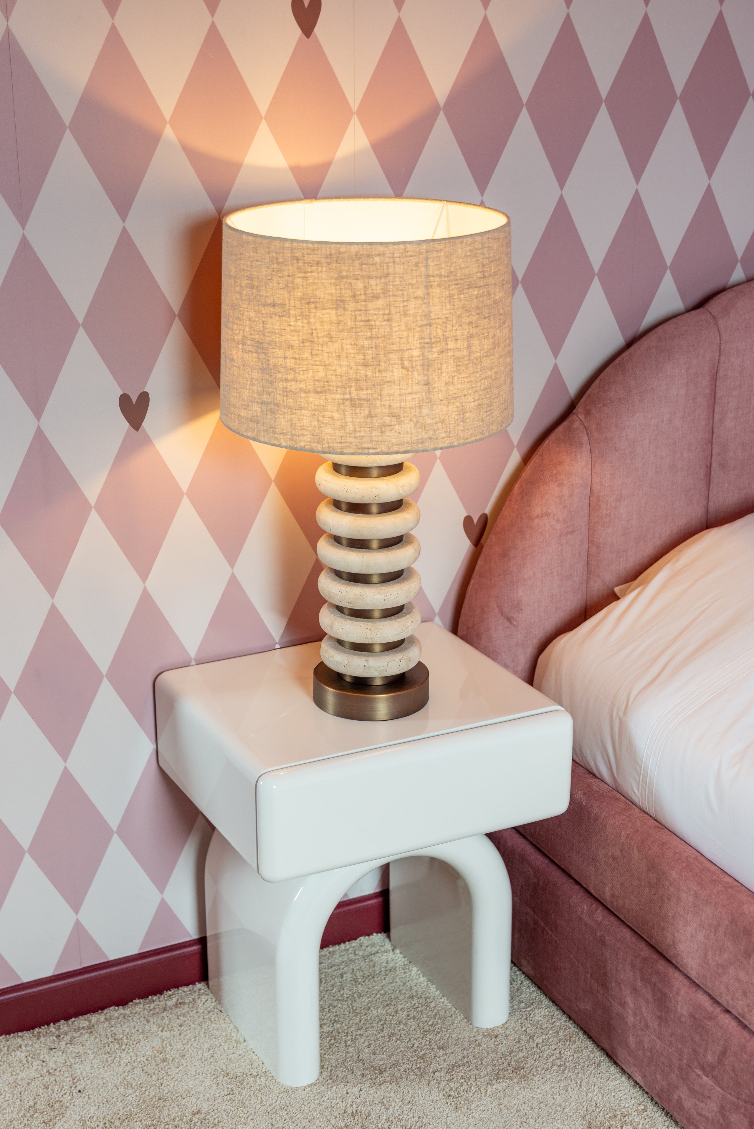 Richmond Interiors Tischlampe Blair natural Tischlampe Richmond Interiors