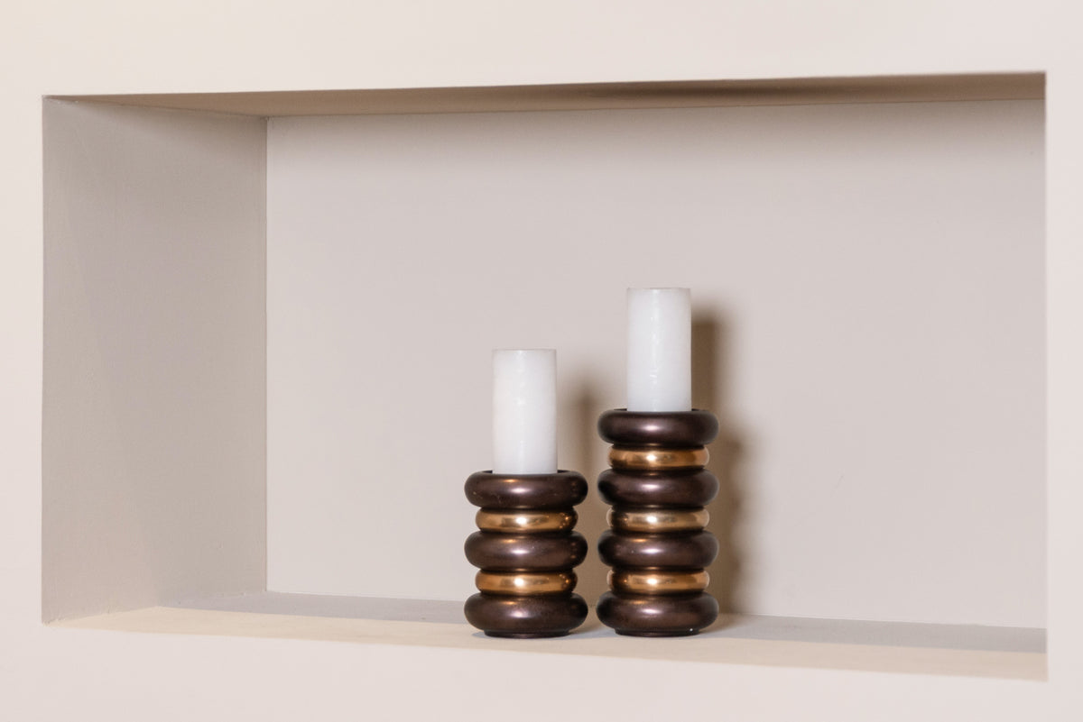 Richmond Interiors Kerzenhalter Eve bronze large Richmond Interiors