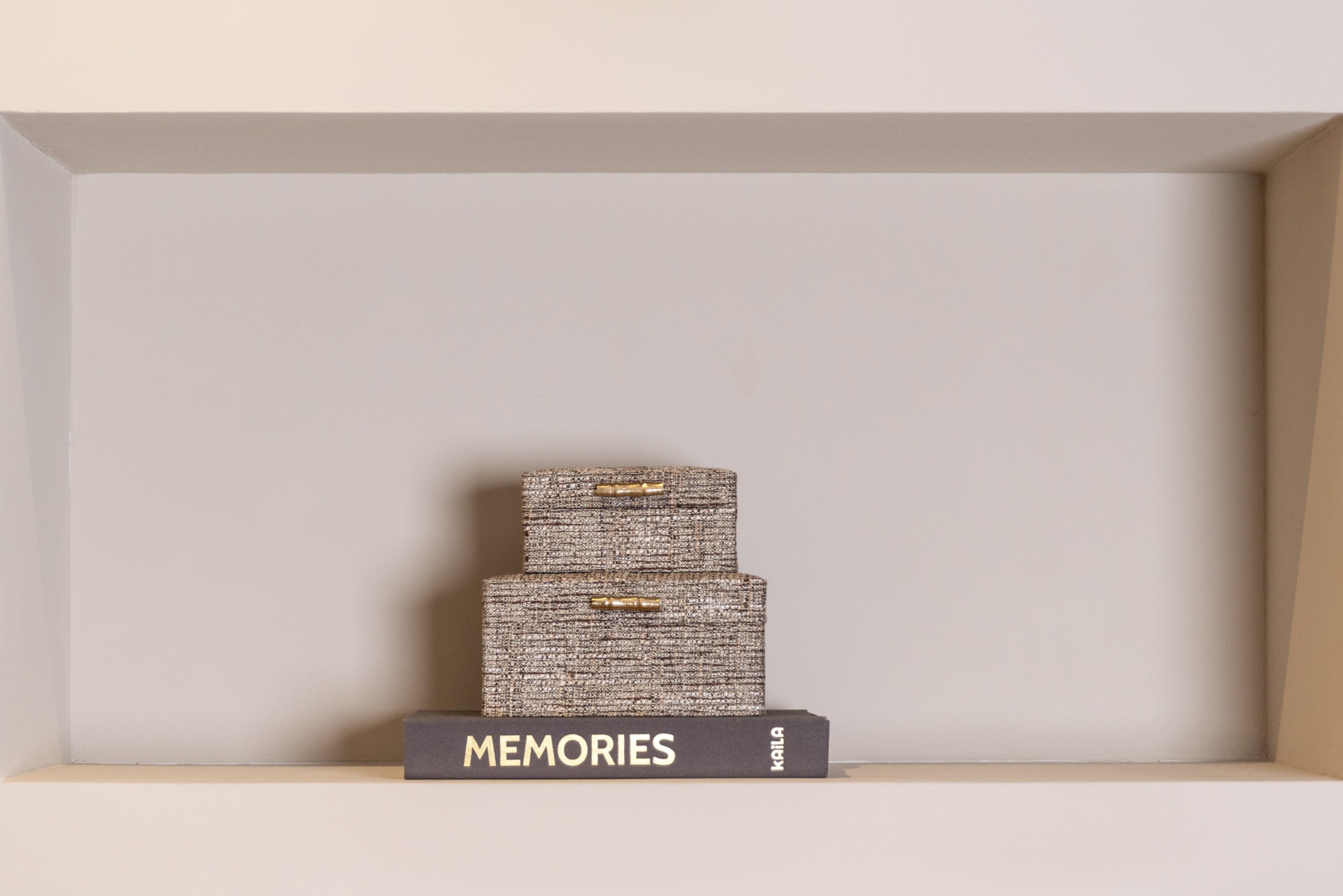 Richmond Interiors Aufbewahrungsbox Chalenny brown small