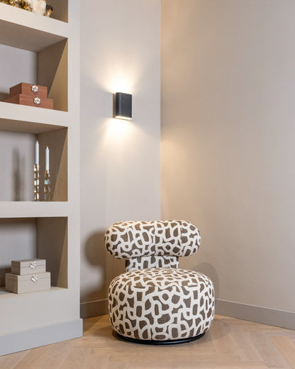 Richmond Interiors Lounge Stuhl Kaya weave brown Lounge Stuhl Richmond Interiors
