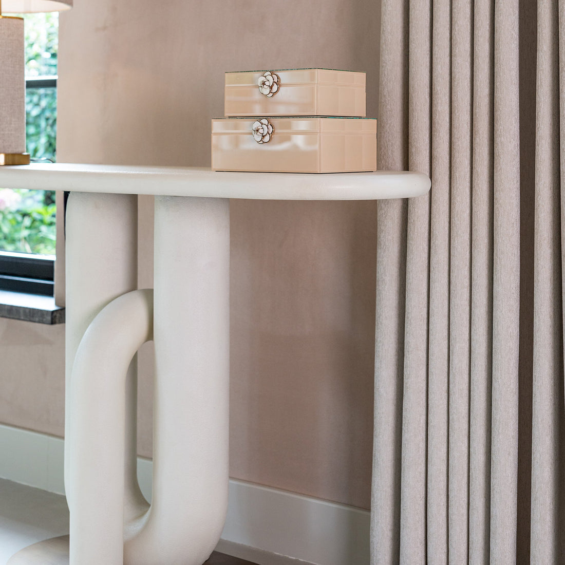 Richmond Interiors – Konsole Winslow White Konsolentisch Richmond Interiors