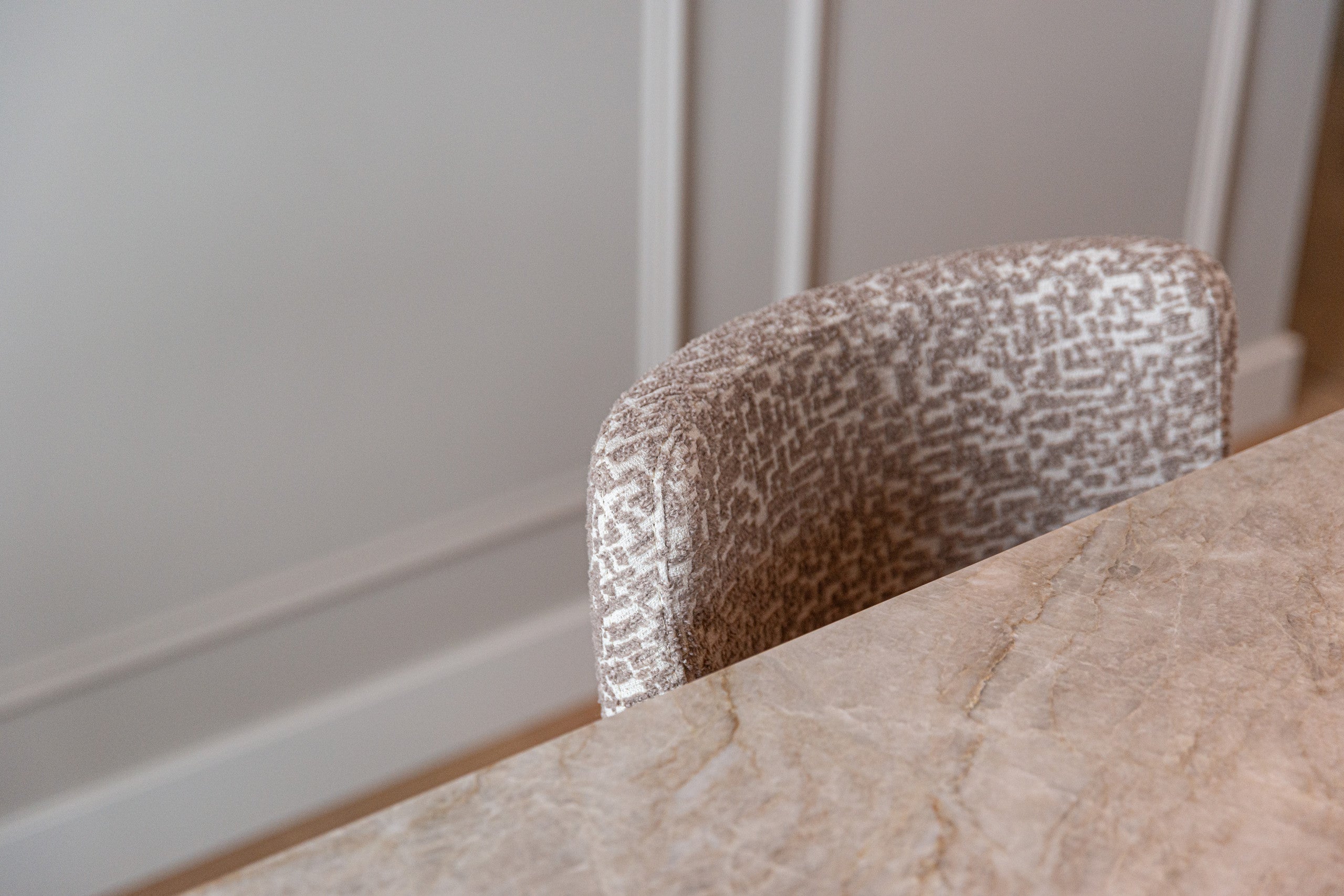 Richmond Interiors Barhocker Bolton natural geo (Set of 2) Barhocker Richmond Interiors