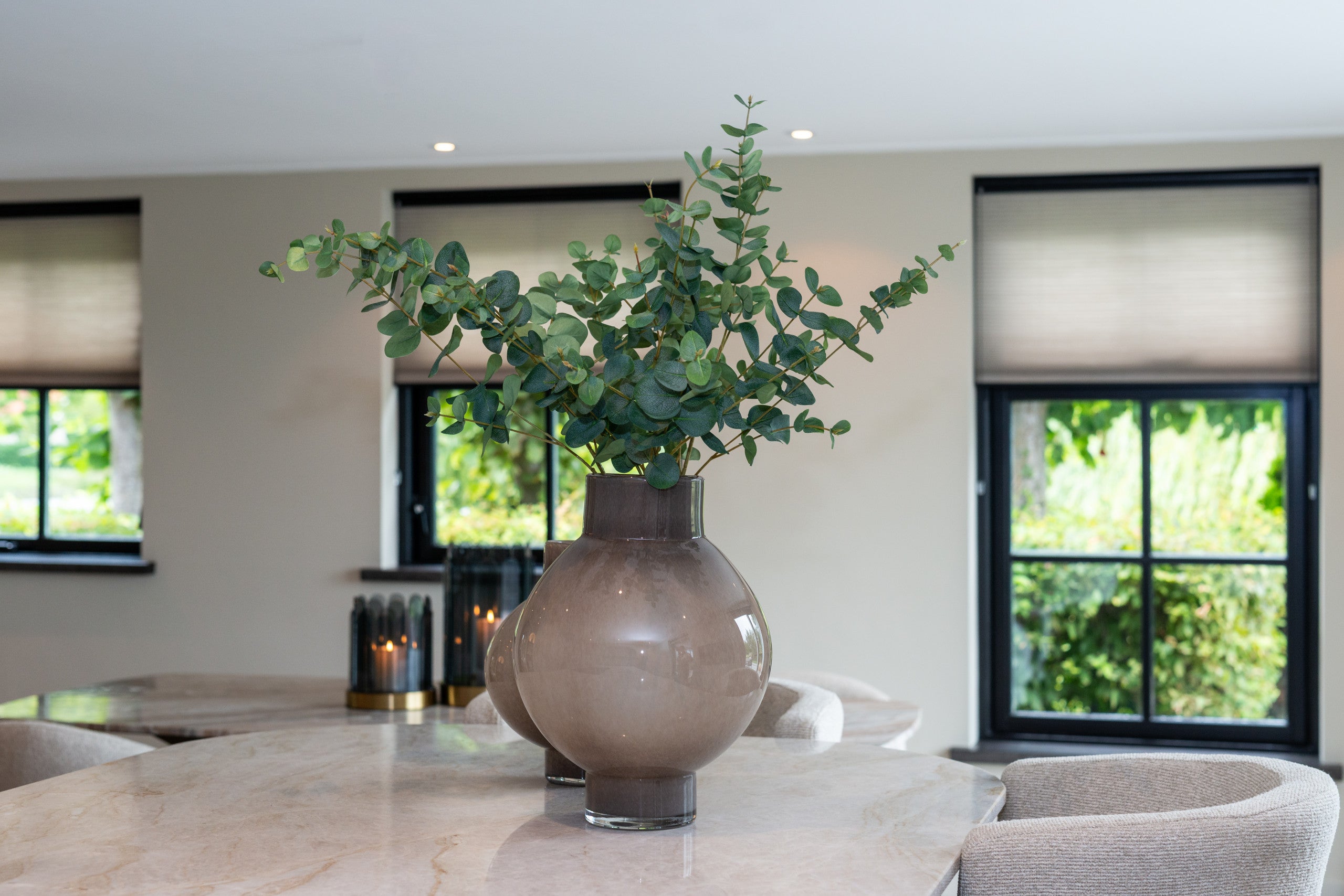 Richmond Interiors Vase Celina brown small