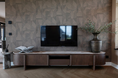 Richmond Interiors – TV-Board Langford Brown Fernsehkommode Richmond Interiors