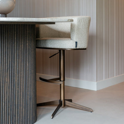 Richmond Interiors Bar-/Thekenstuhl Cheyenne biscotti (Biscotti) Barstuhl Richmond Interiors