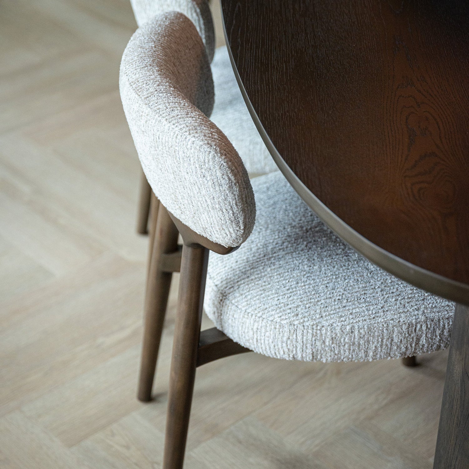 Richmond Interiors – Esszimmerstuhl Basker natural linear (2er-Set) 2er-Set Esszimmerstühle Richmond Interiors