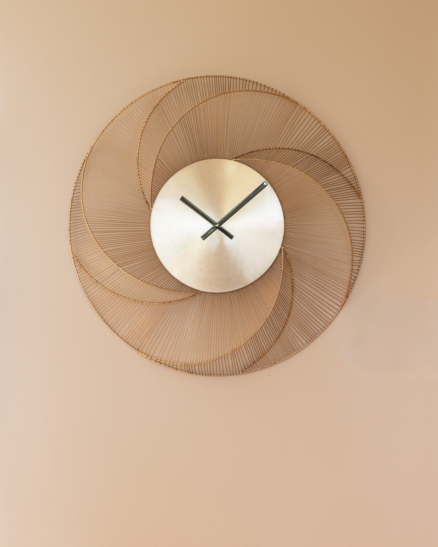 Richmond Interiors clock Denver gold