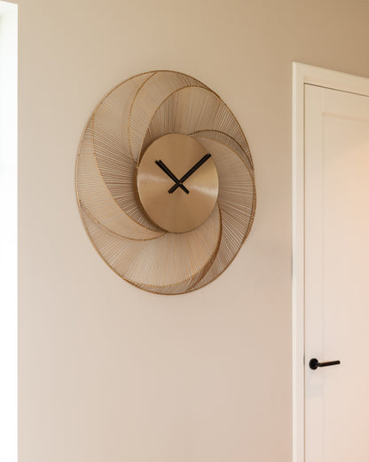 Richmond Interiors Uhr Denver gold