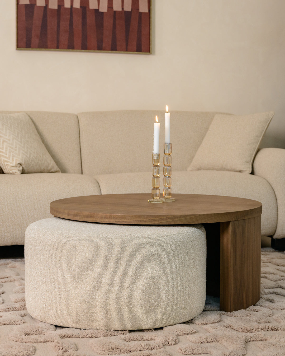 Richmond Interiors Kerzenhalter Dita Champagne large Richmond Interiors