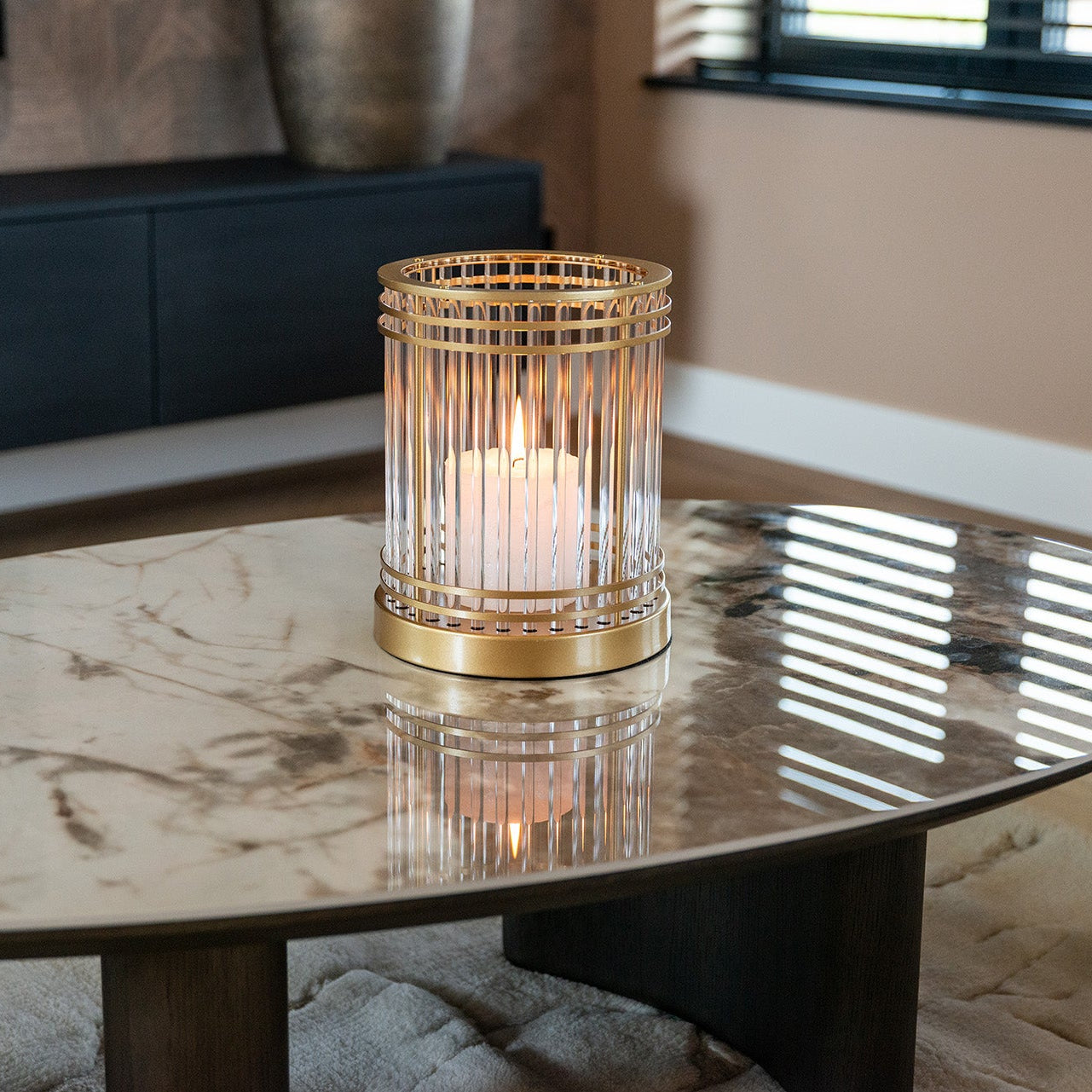 Richmond Interiors – Couchtisch Langford Brown Couchtisch oval Richmond Interiors