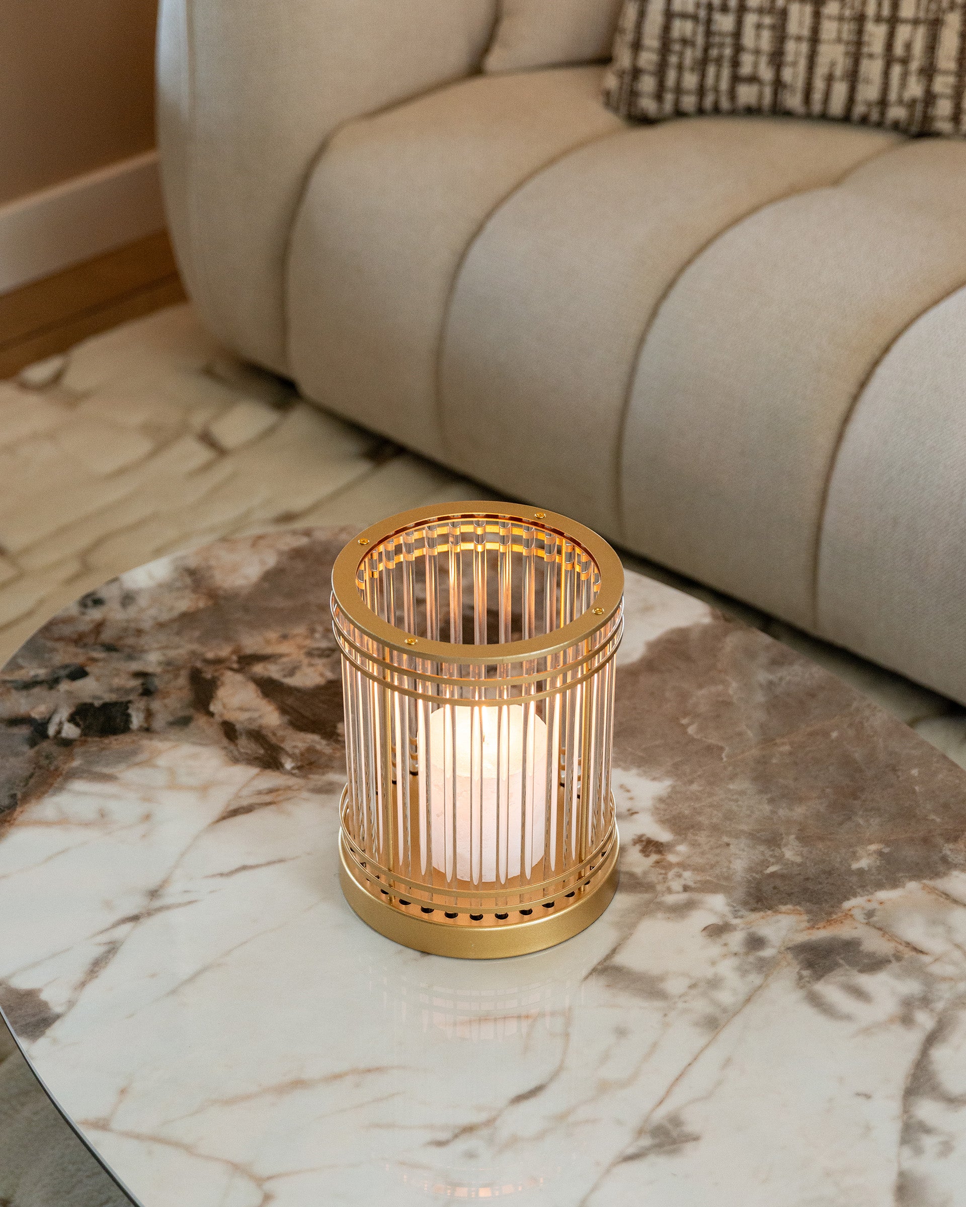 Richmond Interiors – Couchtisch Langford Brown Couchtisch oval Richmond Interiors