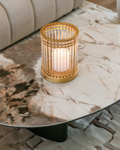 Richmond Interiors – Couchtisch Langford Brown Couchtisch oval Richmond Interiors