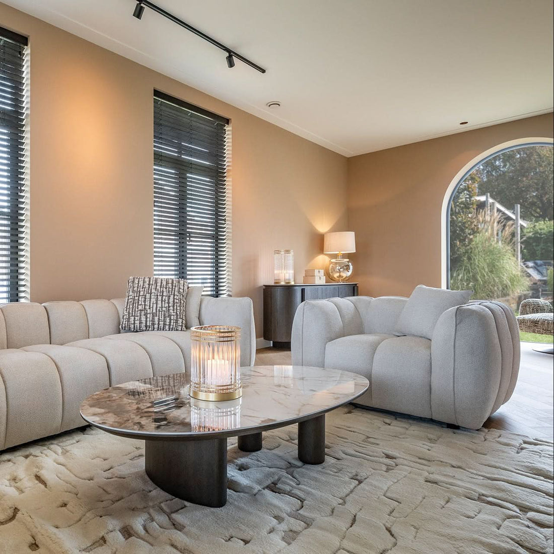 Richmond Interiors – Teppich Mehran White Eckiger Teppich Richmond Interiors