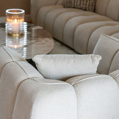 Richmond Interiors – Sofa Jezebel Cream Fancy 4-Sitzer Sofa Richmond Interiors