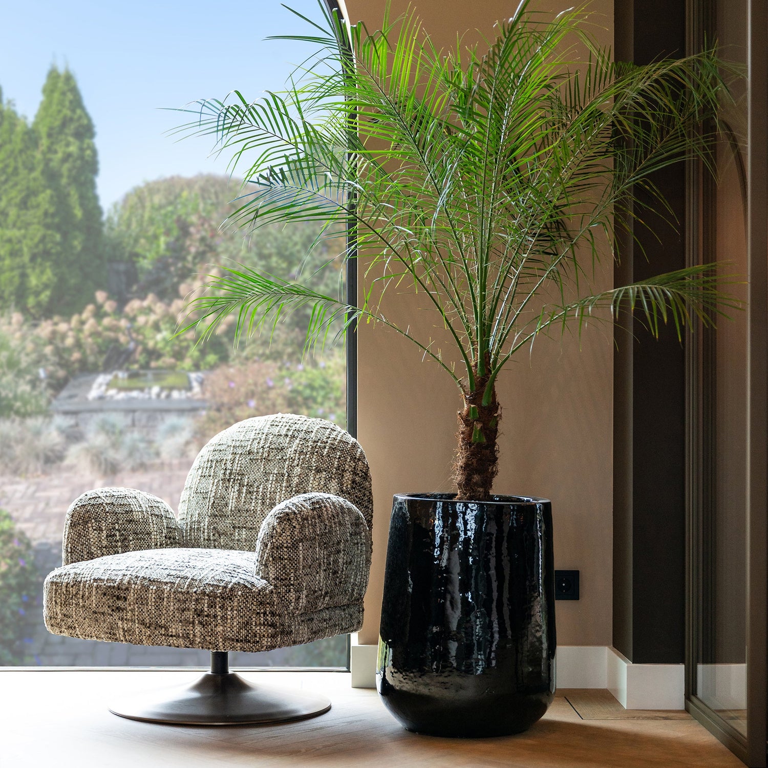 Richmond Interiors – Sessel Kagney brown omara swivel Polstersessel Richmond Interiors