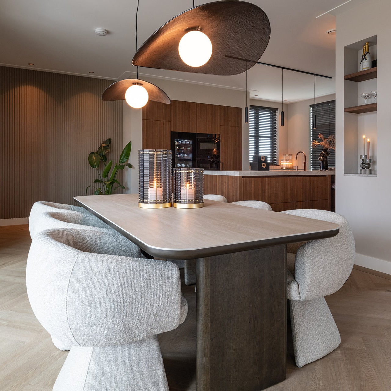 Richmond Interiors – Esstisch Nando brown 230 Esstisch eckig Richmond Interiors