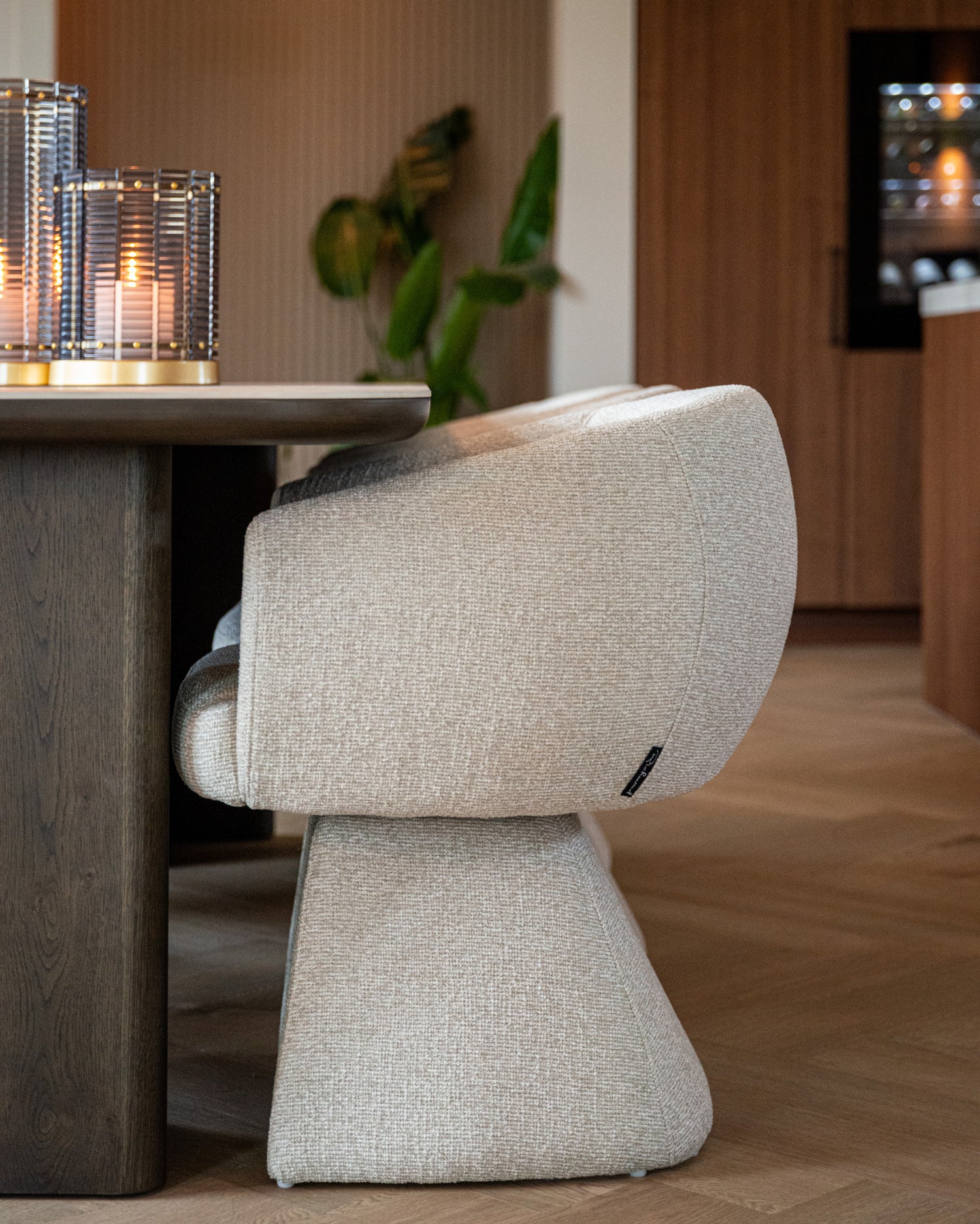 Richmond Interiors Esszimmerstuhl Quiriro biscotti swivel Esszimmerstuhl Richmond Interiors