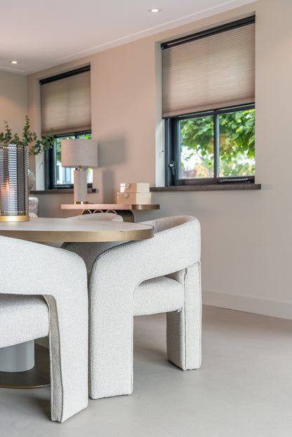 Richmond Interiors Esszimmerstuhl Belle biscotti fire retardant Esszimmerstuhl Richmond Interiors