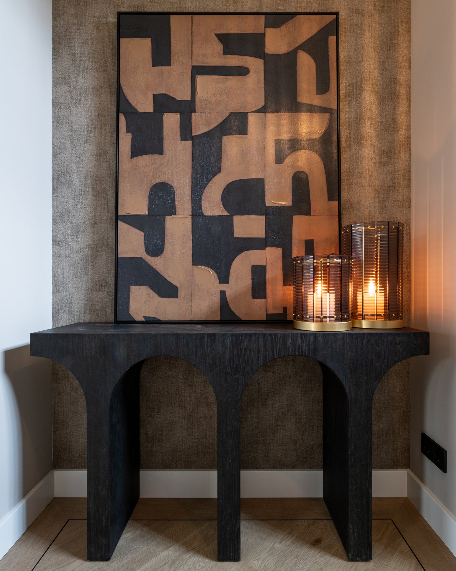 Richmond Interiors Konsole Ashford dark brown Konsole Richmond Interiors